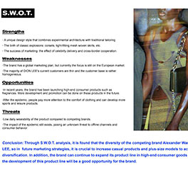 劉蕓伊 時(shí)尚管理 碩士預(yù)科